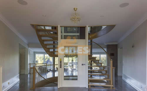 Cibes家用电梯外洋装置案例 - Cibes大发500瑞典品牌电梯