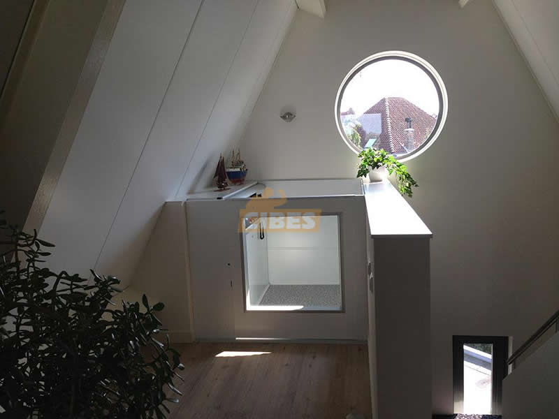 Cibes A4000 residential lift in private villa - Cibes大发500瑞典品牌电梯
