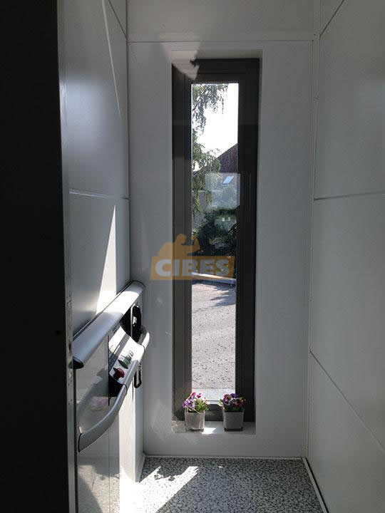 Cibes A4000 residential lift in private villa - Cibes大发500瑞典品牌电梯