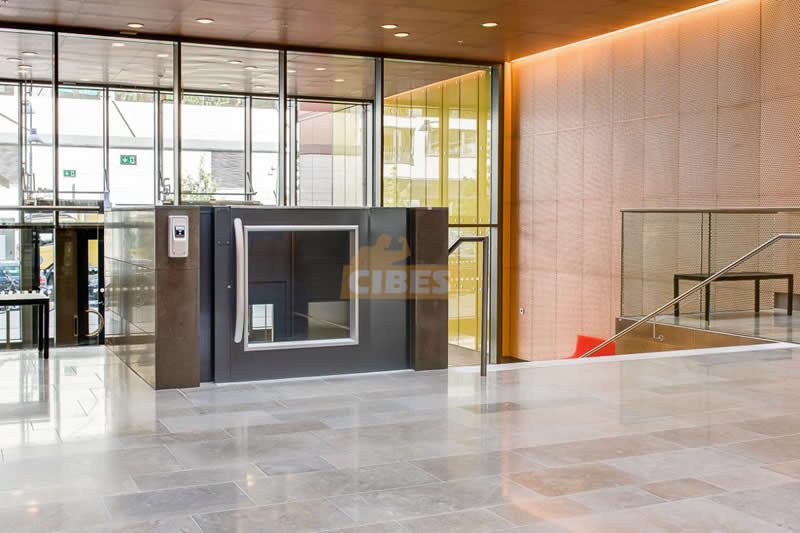 Cibes A5000 at Uarda 7 office building, Stockholm - Cibes大发500瑞典品牌电梯