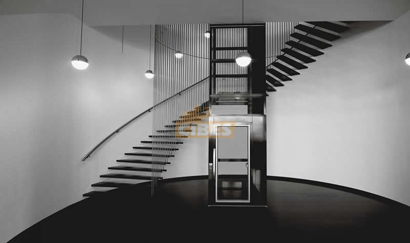 Passenger lift Cibes A5000 in office showroom, the Netherlan - Cibes大发500瑞典品牌电梯