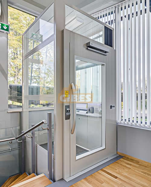 Passenger lift Cibes A5000 at the Concert Hall of G?vle - Cibes大发500瑞典品牌电梯