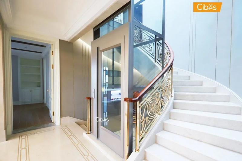 Cibes家用电梯-楼梯中心装置案例