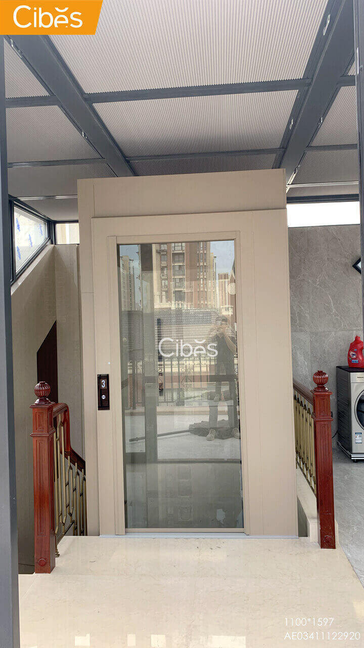 Cibes V80家用电梯台州装置案例-3