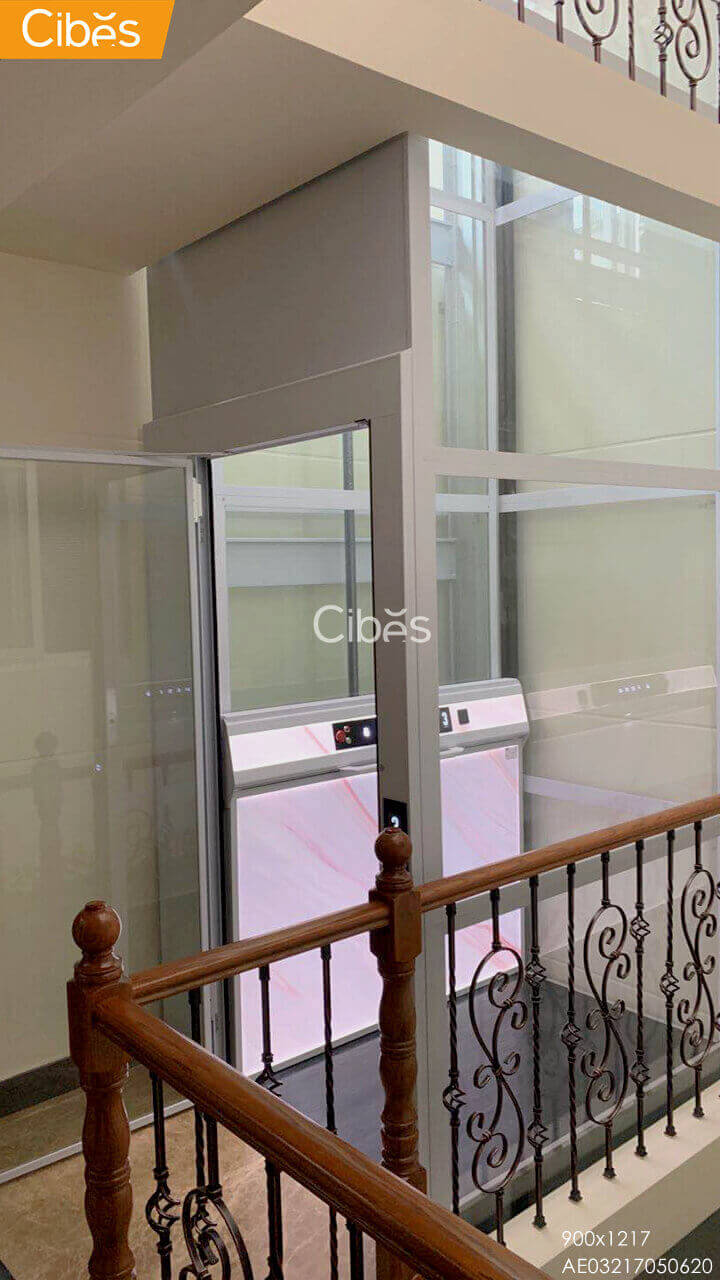 Cibes别墅电梯重庆装置案例-4