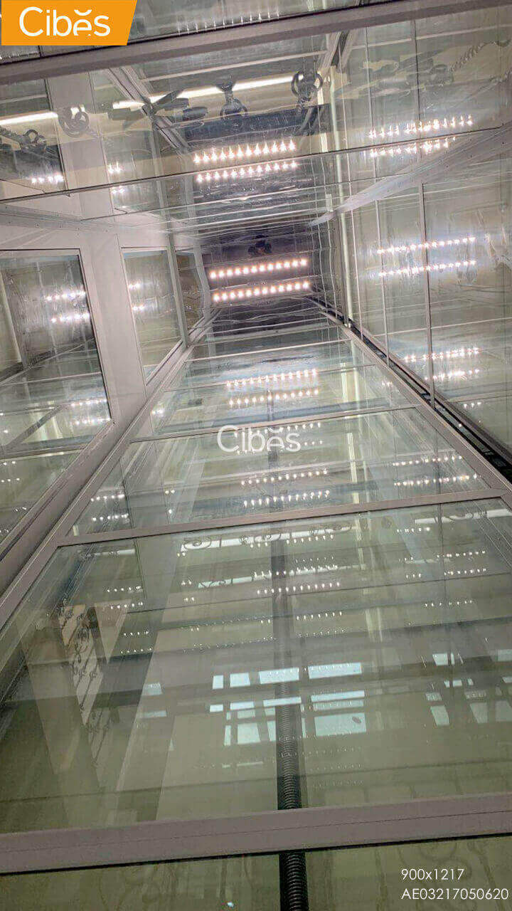 Cibes别墅电梯重庆装置案例-6