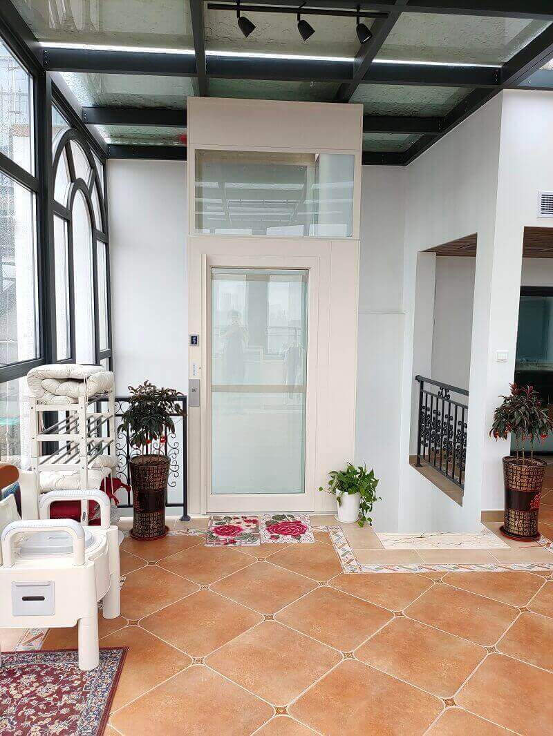 Cibes别墅电梯案例装置于深圳