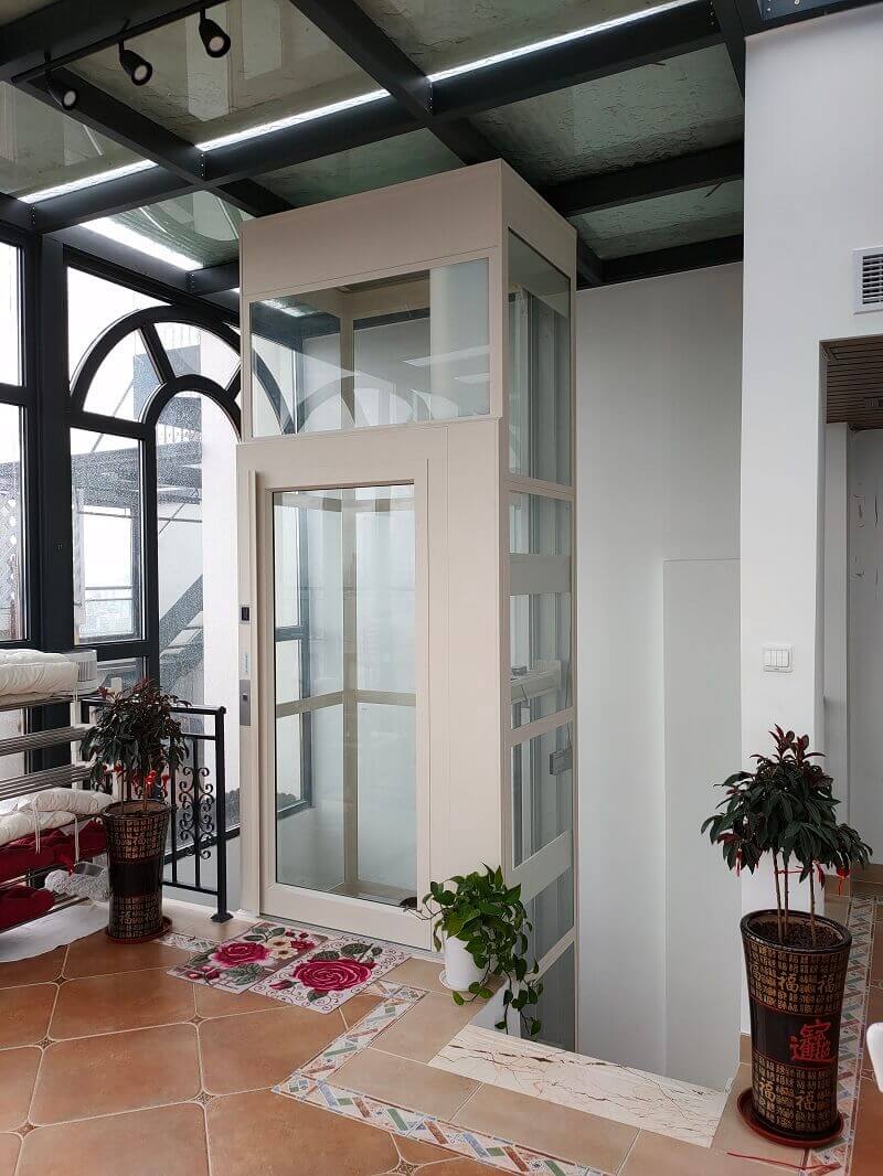 Cibes别墅电梯案例装置于深圳