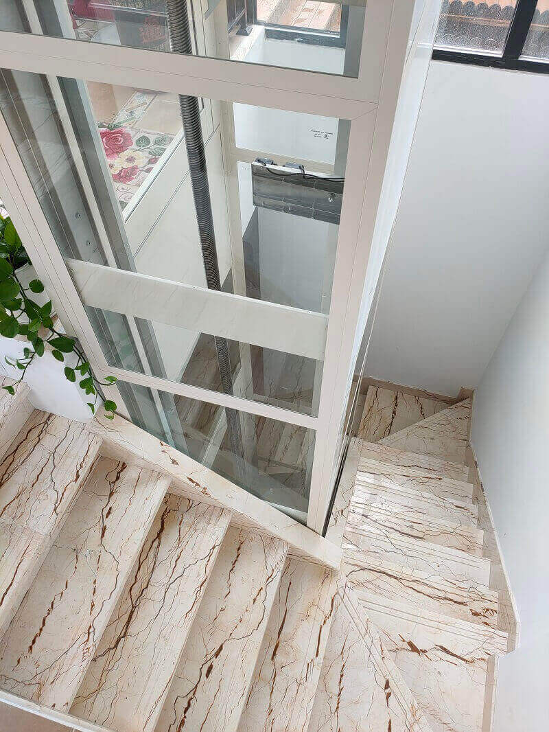 Cibes别墅电梯案例装置于深圳