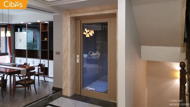 Cibes家庭电梯案例装置于四川成都