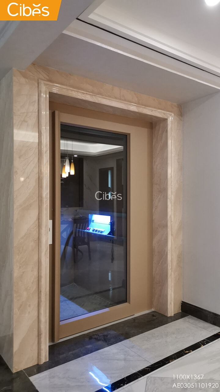 Cibes家庭电梯案例装置于四川成都