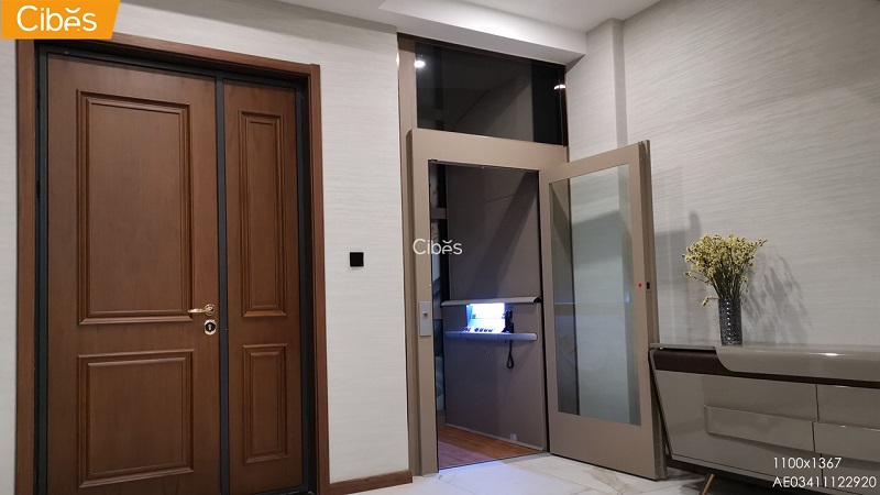 Cibes别墅电梯案例装置于四川成都