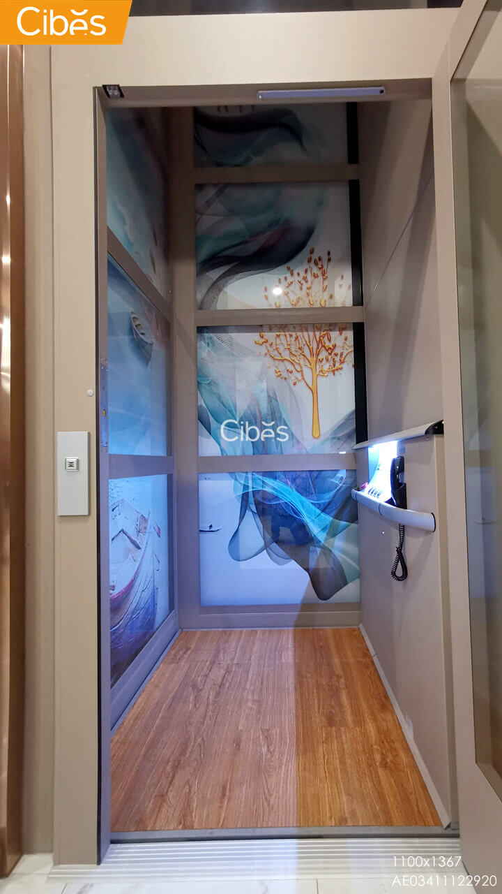 Cibes别墅电梯案例装置于四川成都