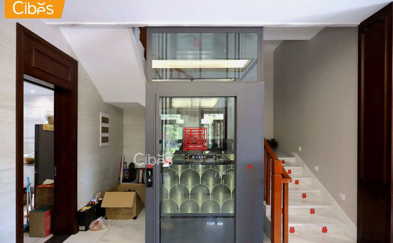 安徽滁州四层家用电梯装置案例 202008