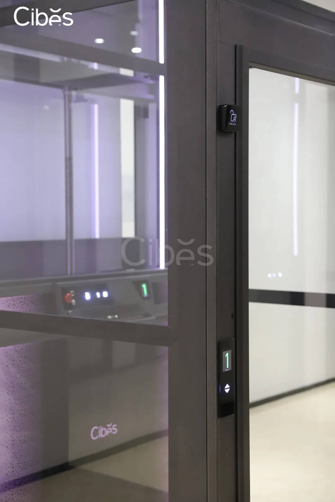 Cibes别墅电梯-自带清静锁功效-图5
