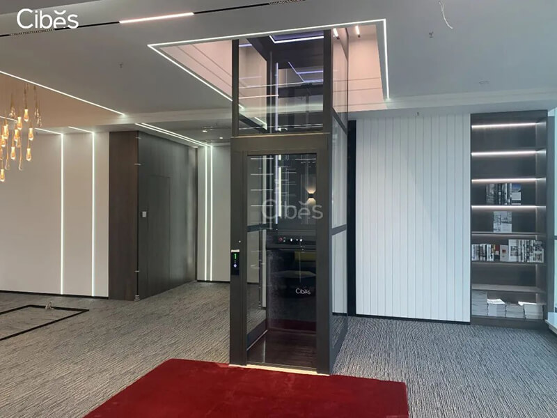 临沂家用电梯展厅全新升级V80系列星际版电梯 - Cibes大发500瑞典品牌电梯