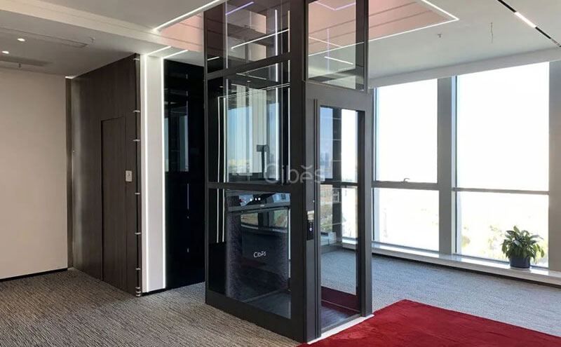 临沂家用电梯展厅全新升级V80系列星际版电梯