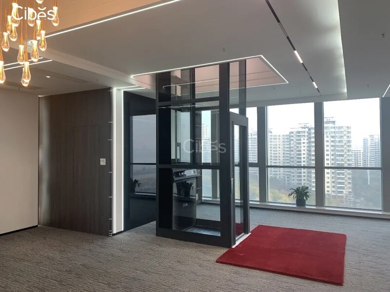 临沂家用电梯展厅全新升级V80系列星际版电梯 - Cibes大发500瑞典品牌电梯