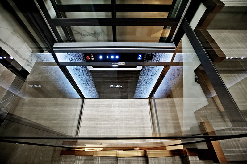 Cibes别墅电梯-广州私宅装置案例