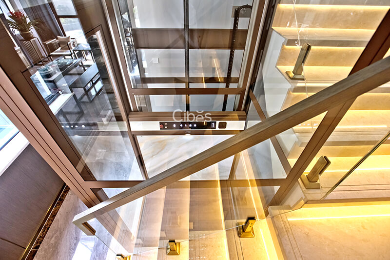 Cibes别墅电梯-惠州装置案例