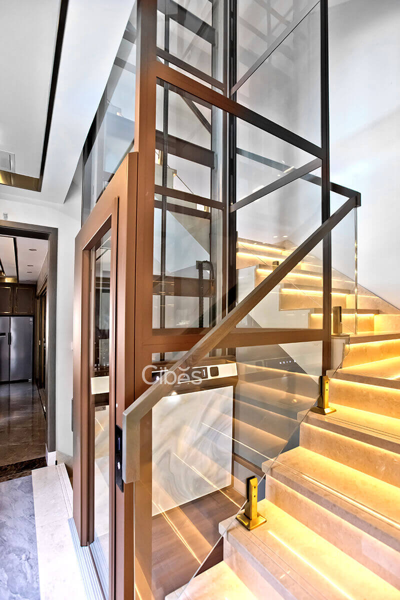 Cibes别墅电梯-惠州装置案例