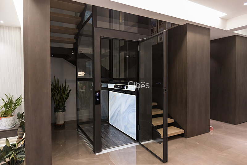 Cibes别墅电梯-扬州装置案例
