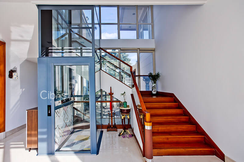 Cibes别墅电梯-佛山装置案例