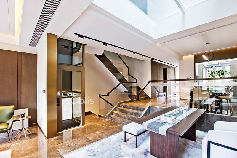 Cibes别墅电梯-广州装置案例