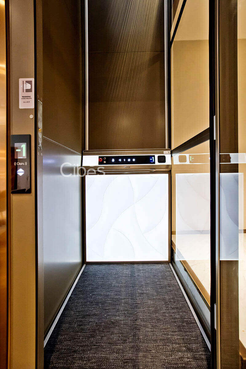 Cibes别墅电梯-广州装置案例