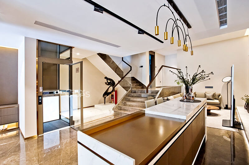 Cibes别墅电梯-广州装置案例