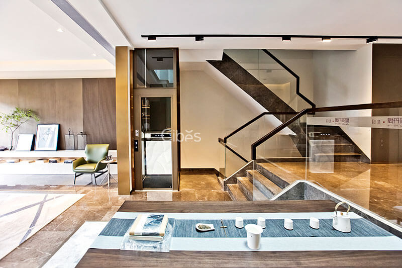 Cibes别墅电梯-广州装置案例