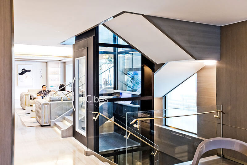 大发500家用电梯-深圳装置案例