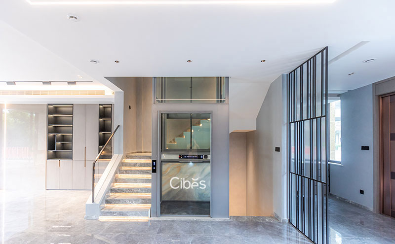 江苏苏州五层家用电梯装置案例 202105