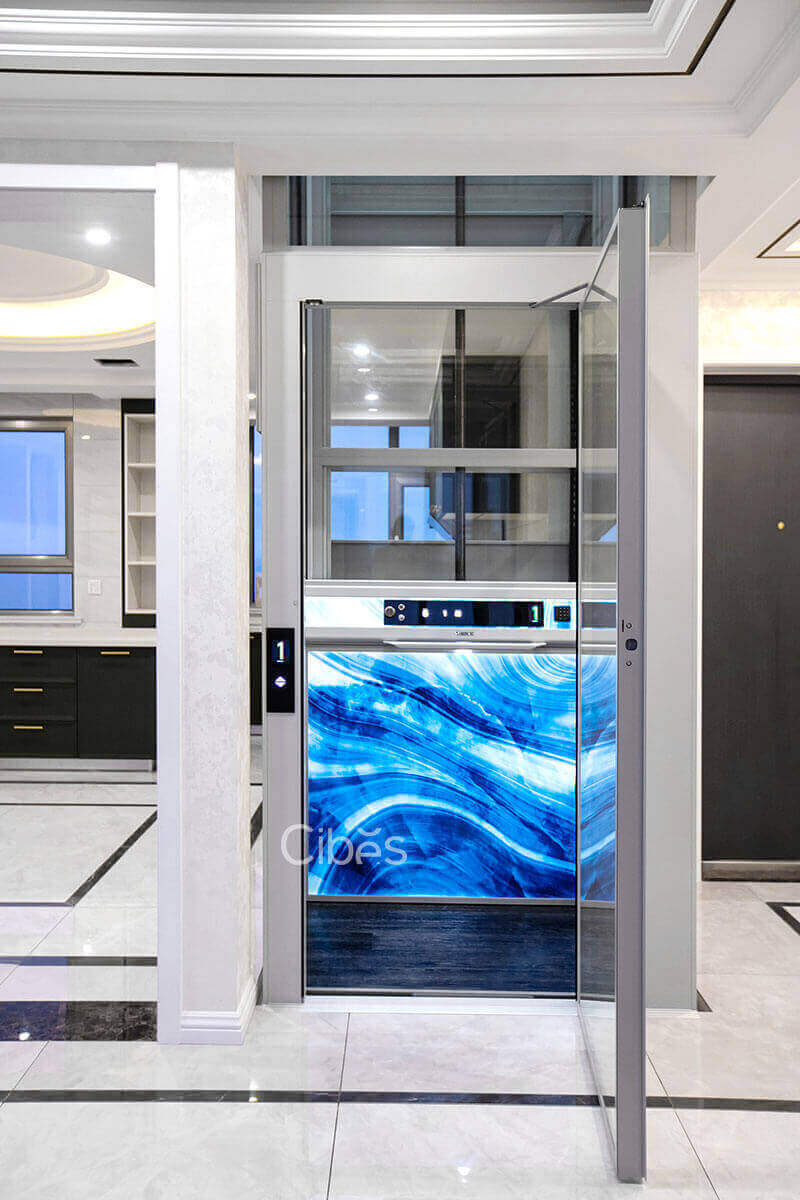 Cibes家用电梯-烟台装置案例
