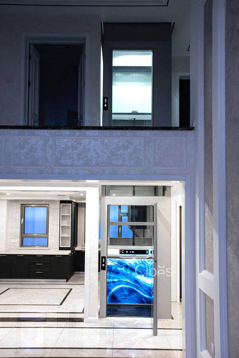 Cibes家用电梯-烟台装置案例