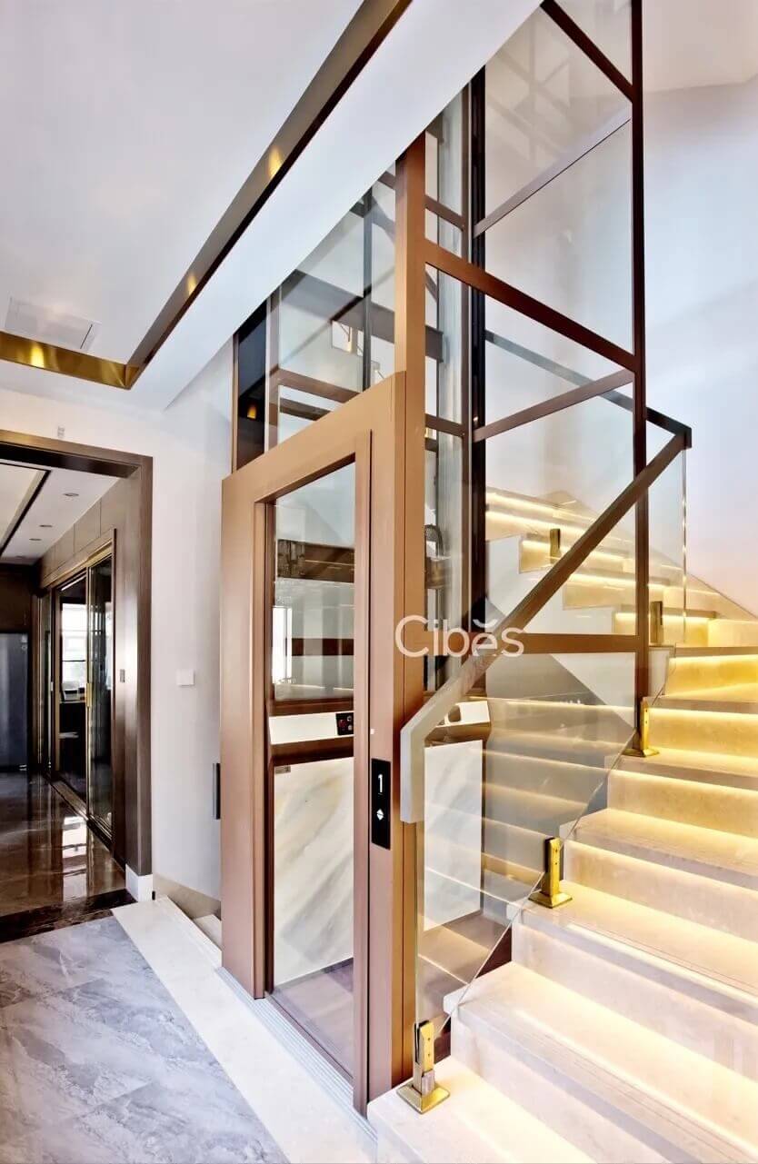 家用电梯配景第二篇章 - 大理石矿物质系列,更细腻的质感追求 - Cibes大发500瑞典品牌电梯