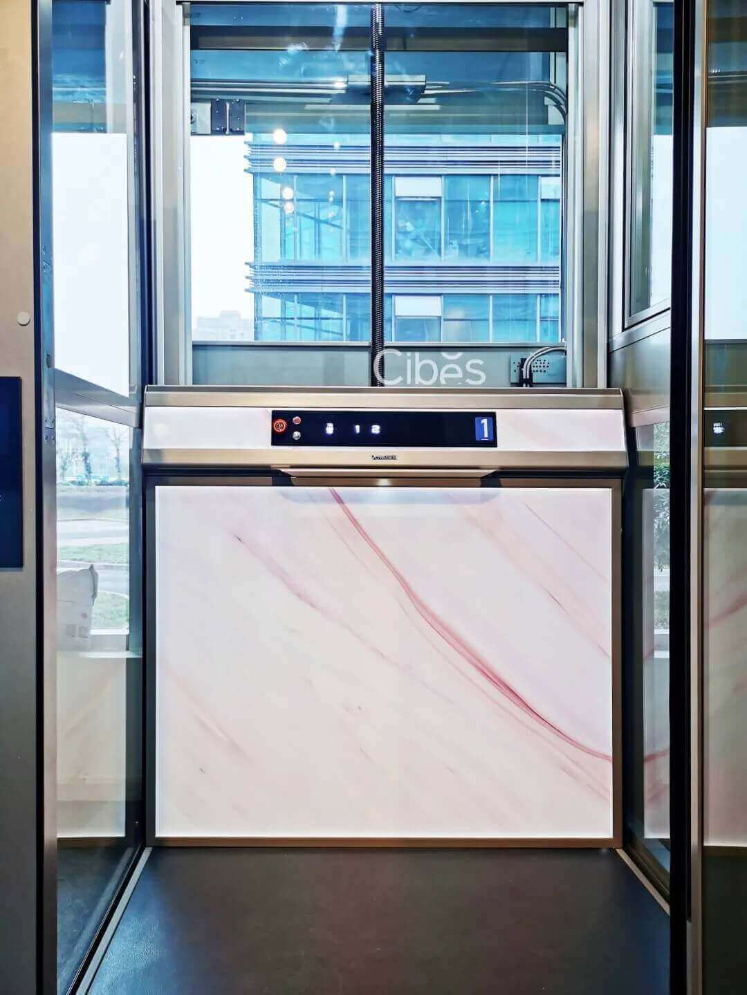 家用电梯配景第二篇章 - 大理石矿物质系列,更细腻的质感追求 - Cibes大发500瑞典品牌电梯