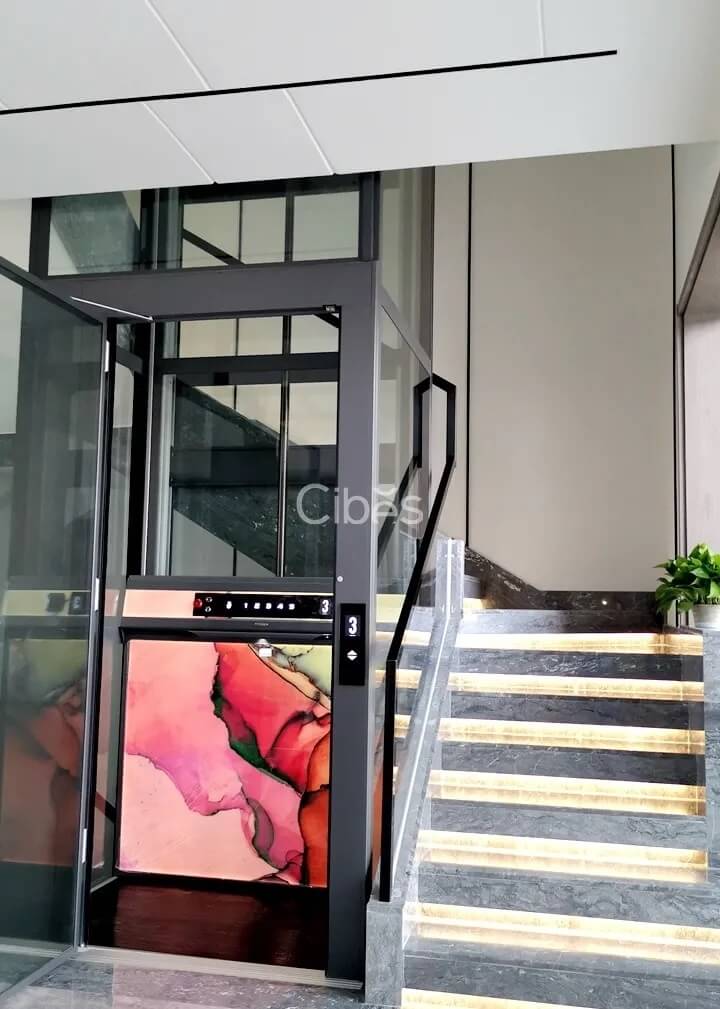 家用电梯配景第三篇章 - 大理石矿物质系列,感受色彩的绽放 - Cibes大发500瑞典品牌电梯