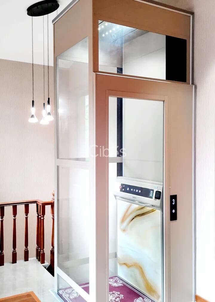 家用电梯配景第三篇章 - 大理石矿物质系列,感受色彩的绽放 - Cibes大发500瑞典品牌电梯