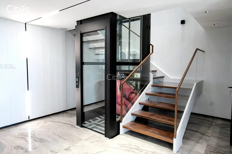 家用电梯配景第三篇章 - 大理石矿物质系列,感受色彩的绽放 - Cibes大发500瑞典品牌电梯