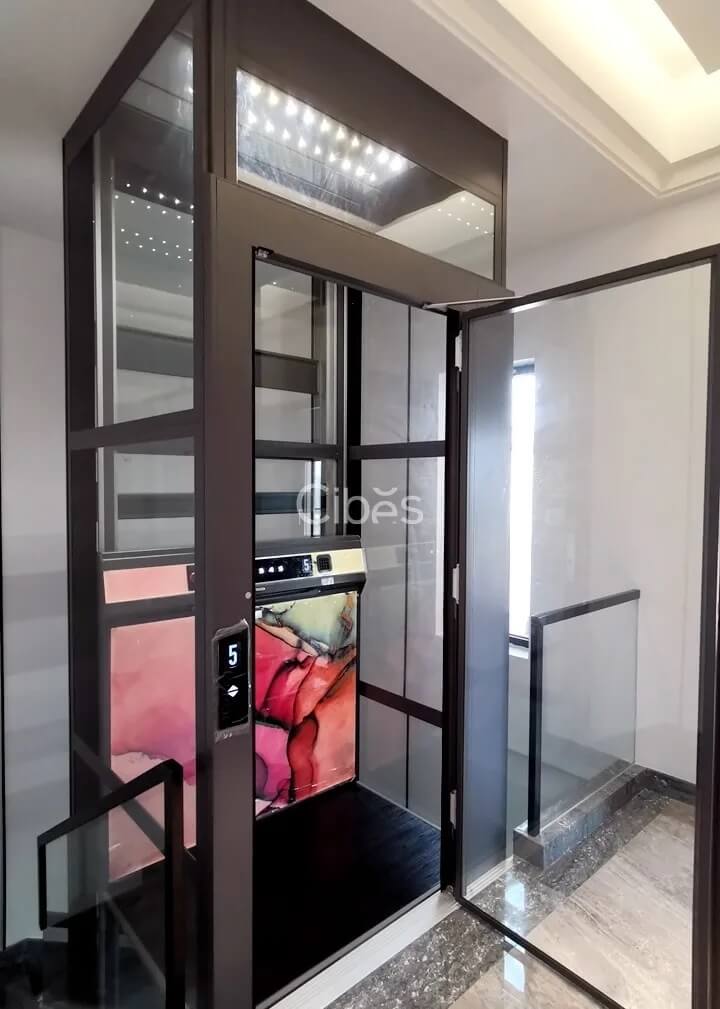 家用电梯配景第三篇章 - 大理石矿物质系列,感受色彩的绽放 - Cibes大发500瑞典品牌电梯