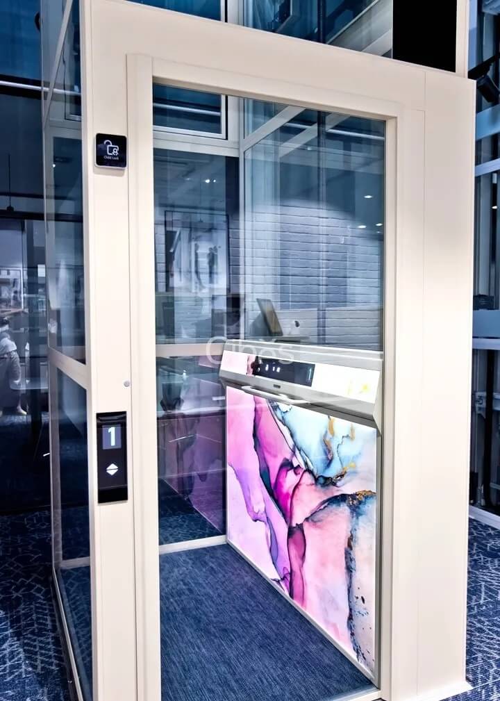 家用电梯配景第三篇章 - 大理石矿物质系列,感受色彩的绽放 - Cibes大发500瑞典品牌电梯