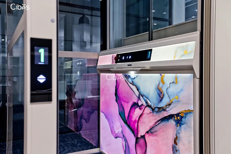 家用电梯配景第三篇章 - 大理石矿物质系列,感受色彩的绽放 - Cibes大发500瑞典品牌电梯