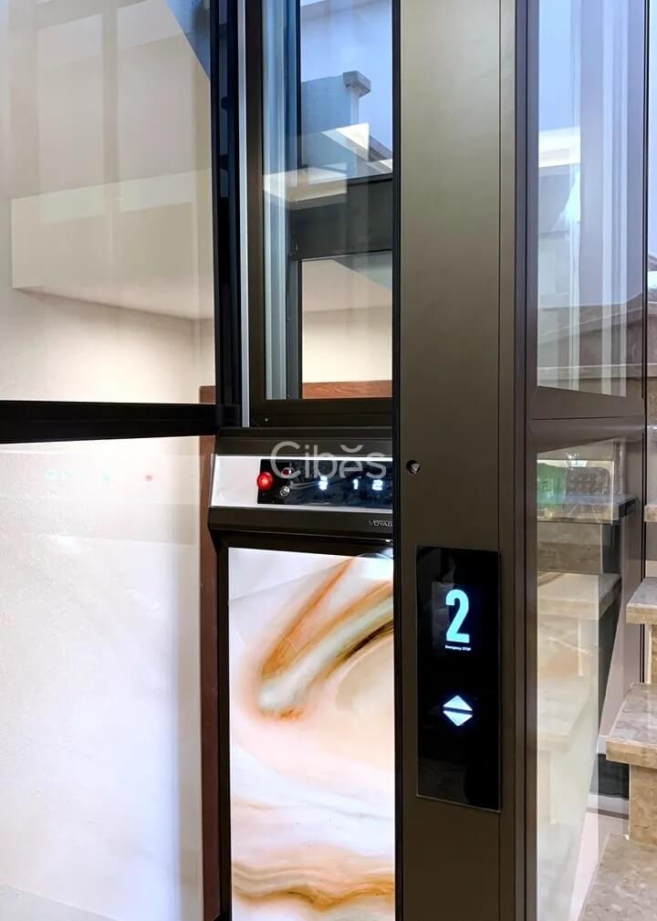 家用电梯配景第三篇章 - 大理石矿物质系列,感受色彩的绽放 - Cibes大发500瑞典品牌电梯