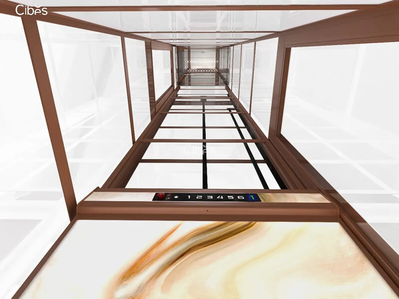 家用电梯配景第三篇章 - 大理石矿物质系列,感受色彩的绽放 - Cibes大发500瑞典品牌电梯