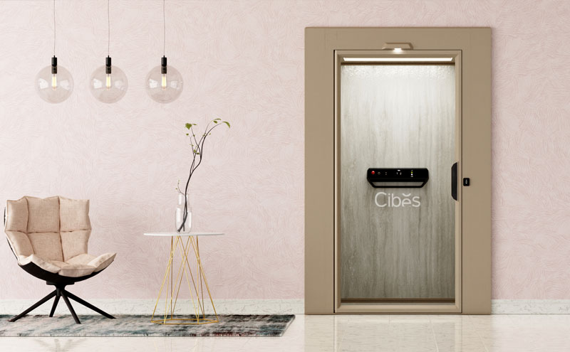 自带井道家庭电梯