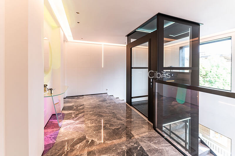 重庆四层小型别墅电梯案例