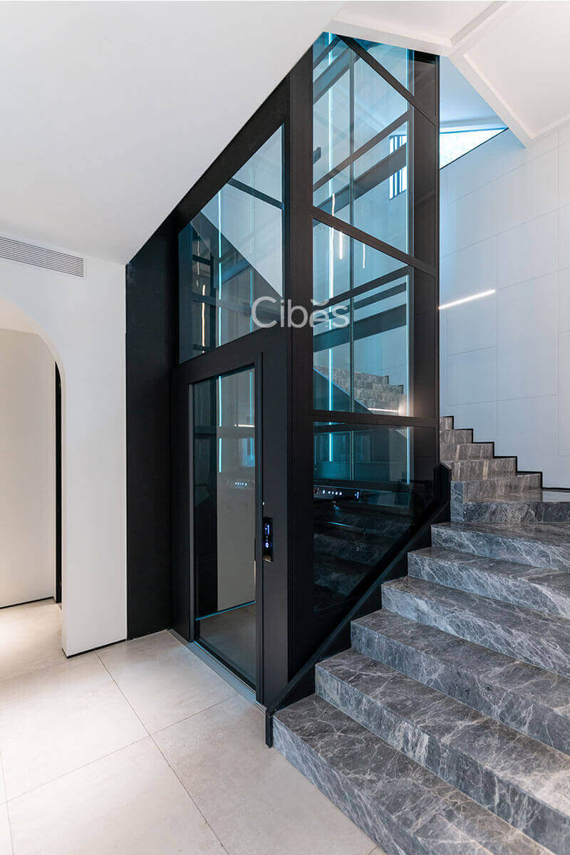 重庆四层小型别墅电梯案例