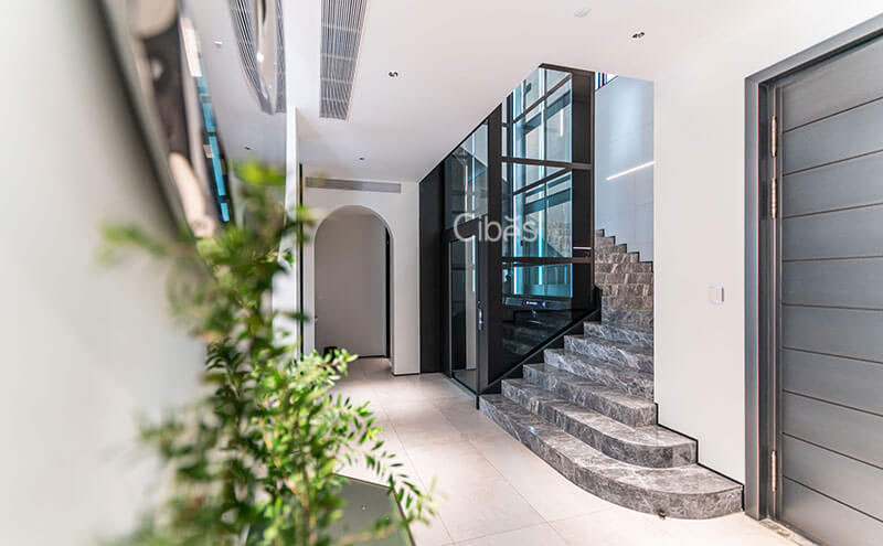 重庆四层小型别墅电梯装置案例 202109