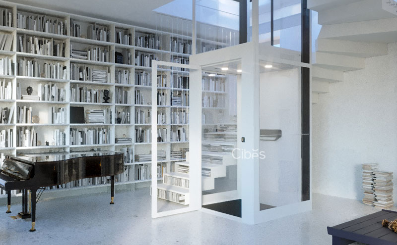 简朴清静的家用电梯-Cibes家用电梯